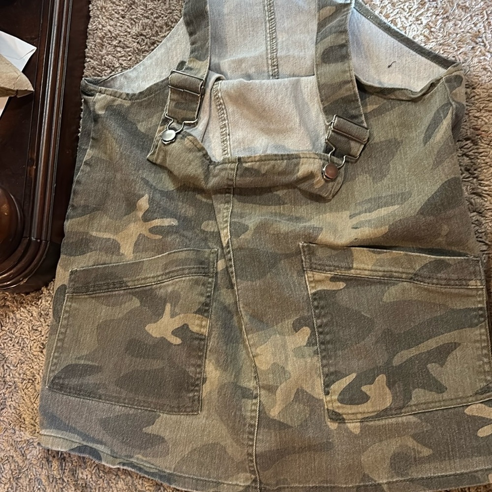 Camo Overall Dress